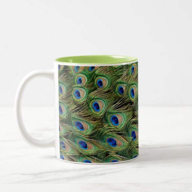 Peacock Mug (Left)