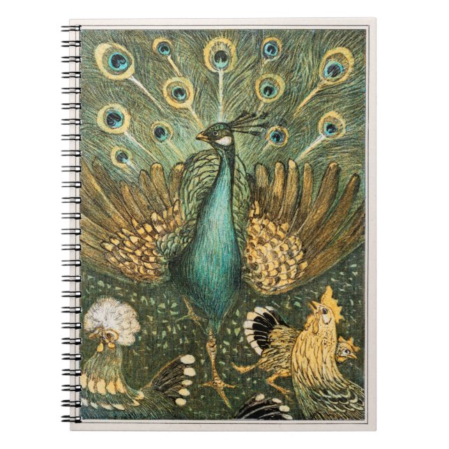 Peacock notebook (Front)
