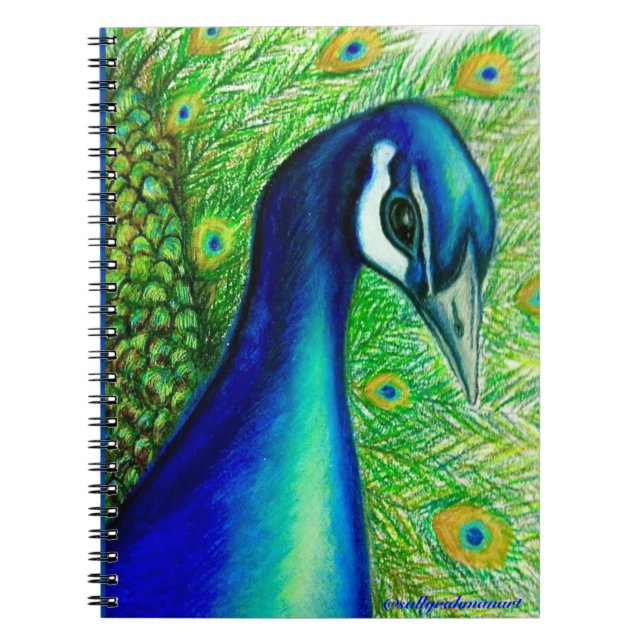 Peacock notebook (Front)