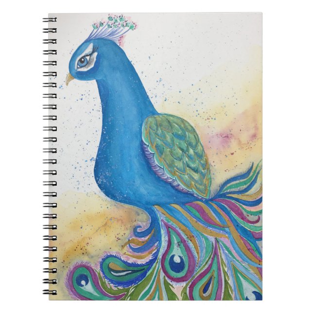Peacock Notebook (Front)