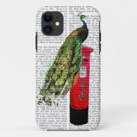 Peacock on Postbox