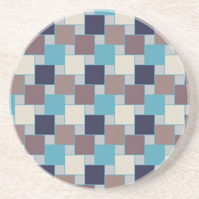 Peacock on the Beach Coaster (Front)