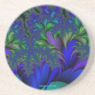 Peacock Ore 2 Coaster