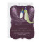 Peacock Pair Love Birds Purple Wedding Invite