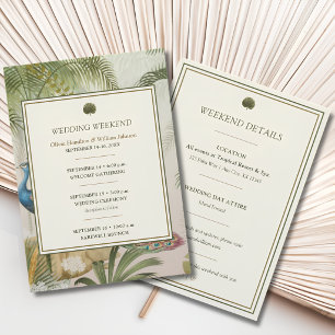 Peacock Palm Wedding Weekend Itinerary
