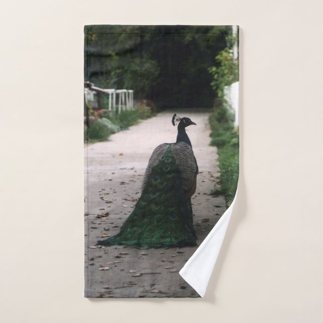 Peacock Path Bath Towel Set (Hand Towel)