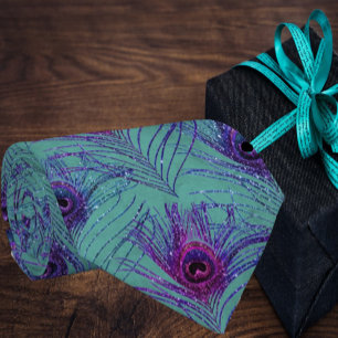 Peacock Peacock Feathers Blue Neck Tie Necktie