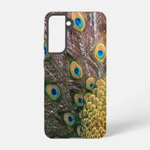 Peacock Peafowl Eyes and Feathers Samsung Galaxy Case