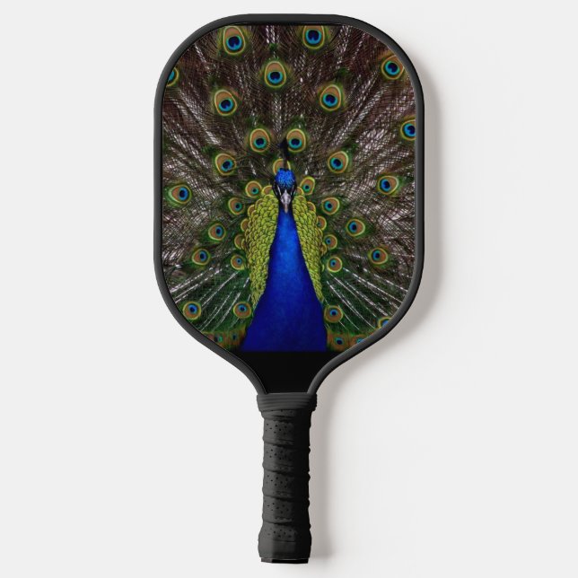Peacock Pickle Ball Paddle (Back)