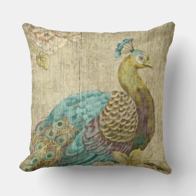 Peacock - Pillow (Front)