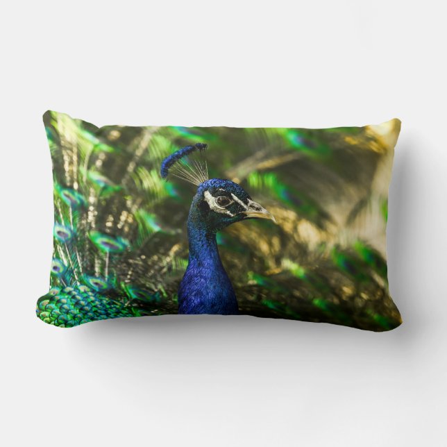Peacock pillow (Front)