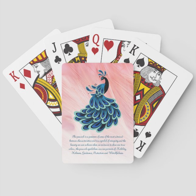 Peacock Playing Cards (Back)
