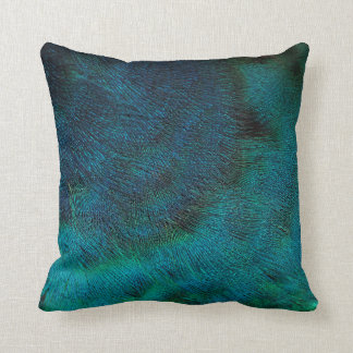 Peacock Plumage Pillow