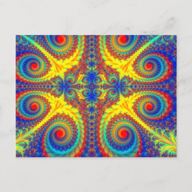 Peacock Postcard (Front)