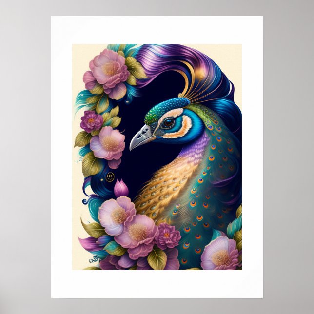 Peacock Poster (Front)