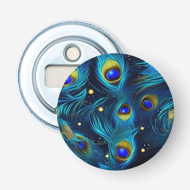 Peacock Pride Bottle Opener (Front)