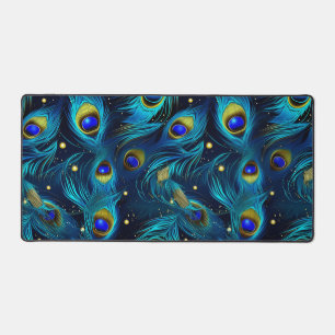 Peacock Pride Desk Mat