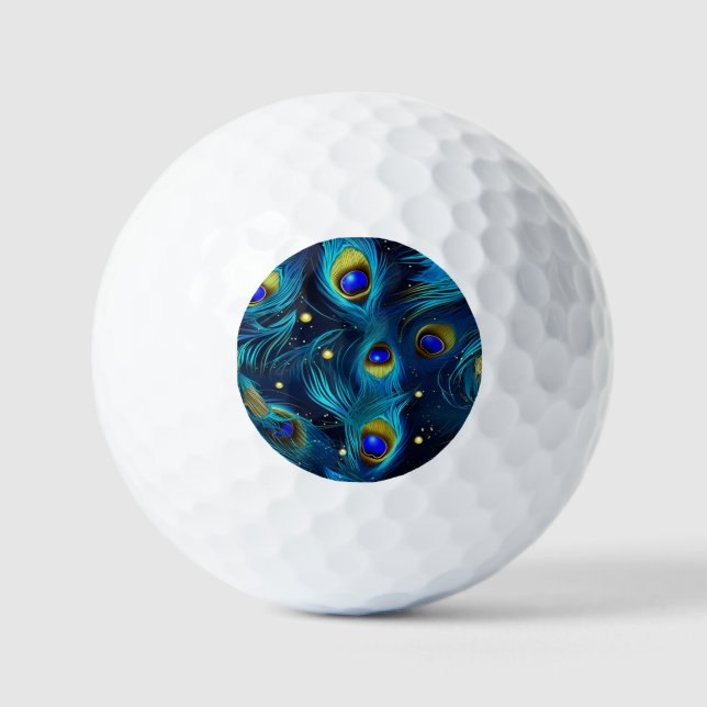 Peacock Pride Golf Balls (Front)