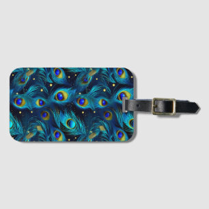 Peacock Pride Luggage Tag