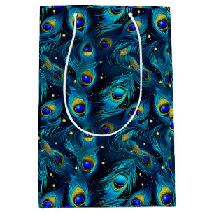 Peacock Pride Medium Gift Bag