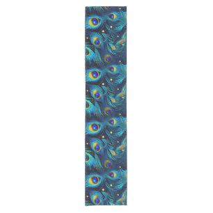 Peacock Pride Short Table Runner