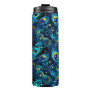 Peacock Pride Thermal Tumbler