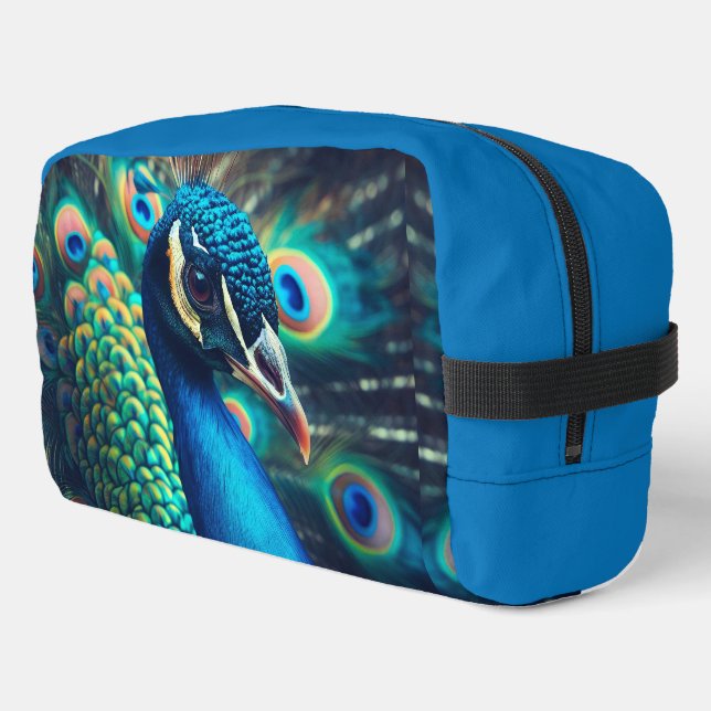 Peacock Profile Dopp Kit (Left Corner)