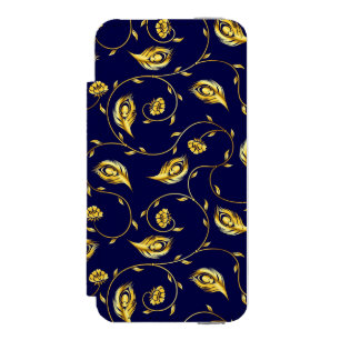 Peacock Sari Pattern Incipio Watson™ iPhone 5 Wallet Case