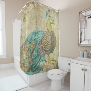 Peacock - Shower Curtain