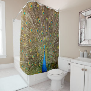 Peacock Shower Curtain