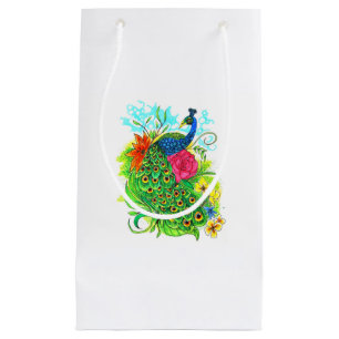 Peacock Small Gift Bag