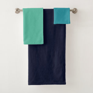 Peacock Solids Bath Towel Set