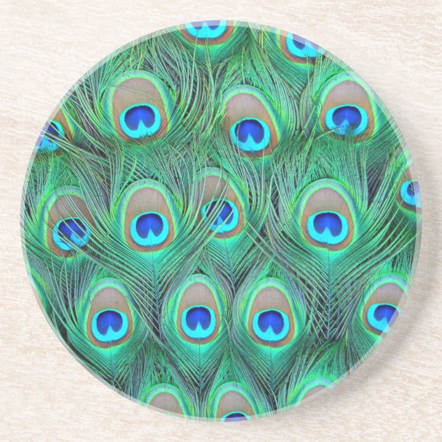Peacock Splendor Coaster (Front)