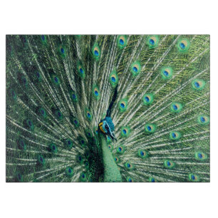 Peacock Strut Cutting Board
