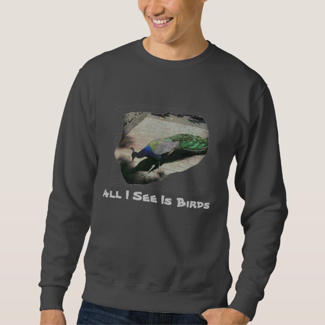 Peacock Sweatshirt (Front)