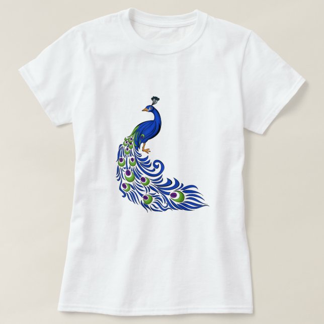 Peacock T-Shirt (Design Front)