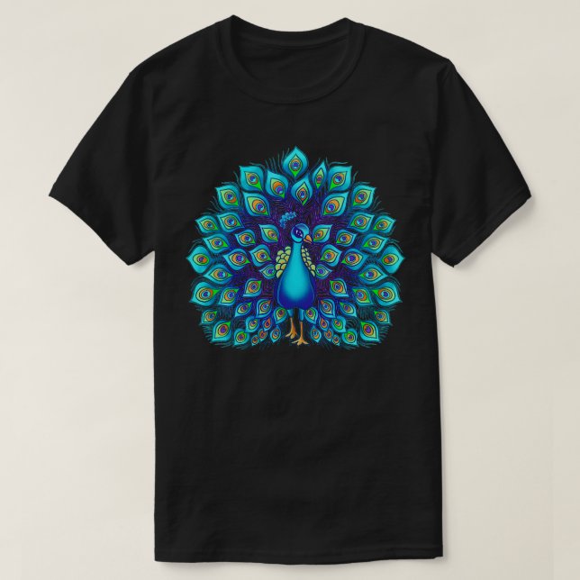 Peacock T-Shirt (Design Front)