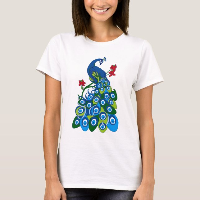 peacock T-Shirt (Front)