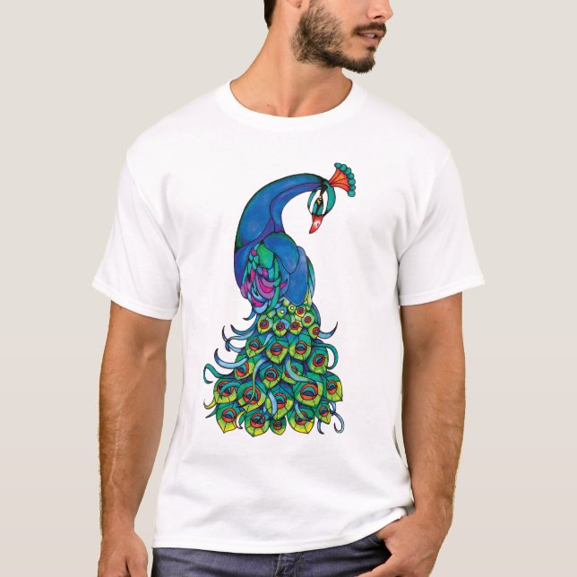 Peacock Tee (Front)