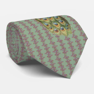 Peacock Tie For Weddings and Special Occasions