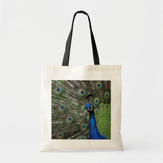 Peacock Tote Bag (Front)