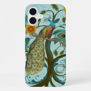 Peacock Tree  Birdcage  Damask iTouch Case
