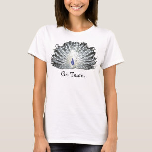 Peacock Wedding Bride T-Shirt