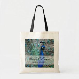 Peacock Wedding Theme 1 Tote Bag