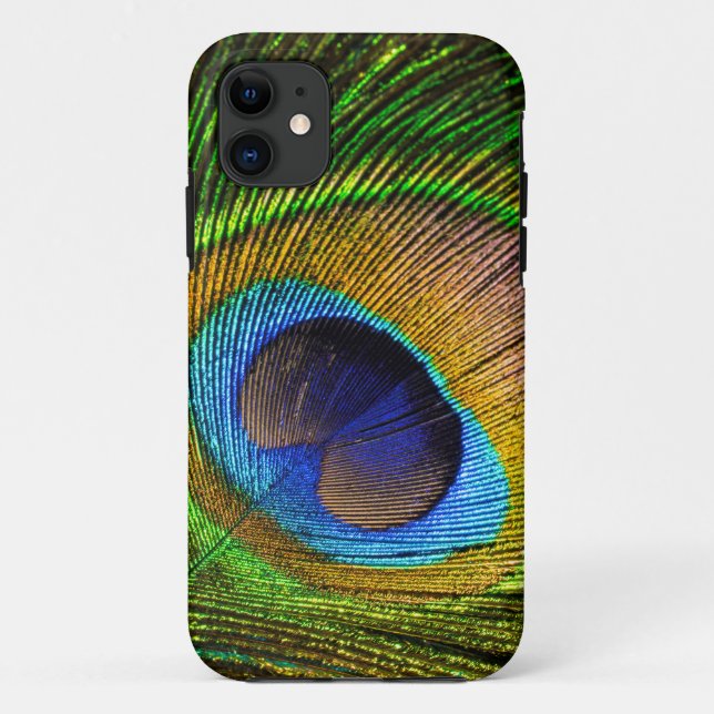 Peacocked Case-Mate iPhone Case (Back)