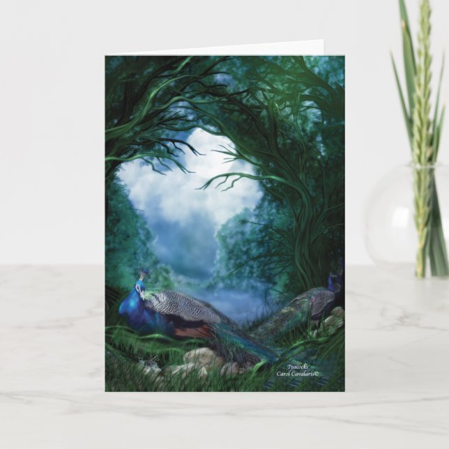 Peacocks ArtCard Card (Front)