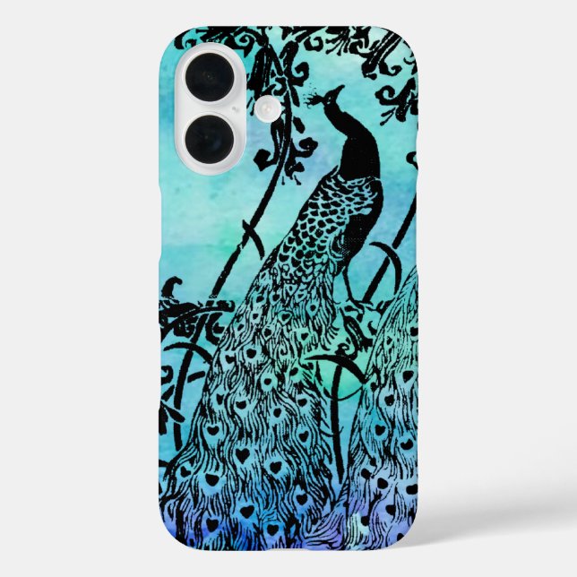 Peacocks Case-Mate iPhone Case (Back)