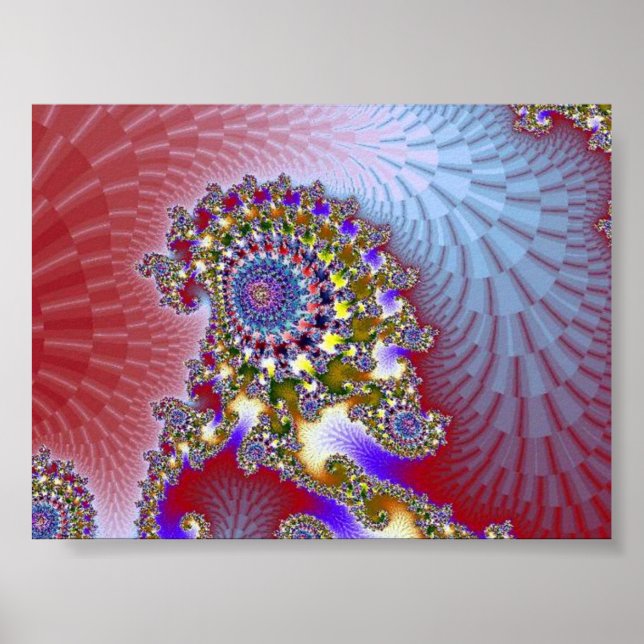 Peacocks Head Poster (Front)