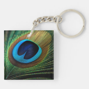 Peacock's Jewel Key Ring