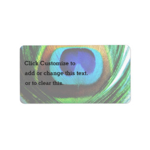 Peacock'S Pride Label